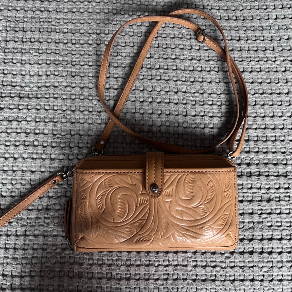 Sak Tooled Leather Crossbody Bag